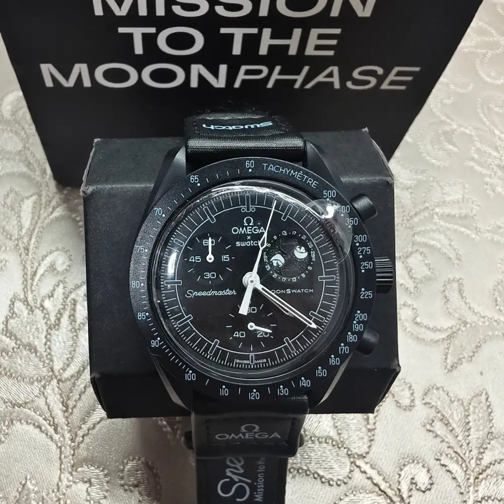 Swatch X Omega Mission To The Moonphase - New Moon Watch